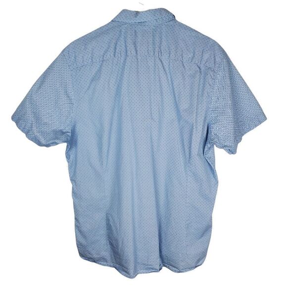 TED BAKER London 6 Short Sleeve Printed Button Down Shirt Collared Dress HIDRAGA - Picture 5 of 5